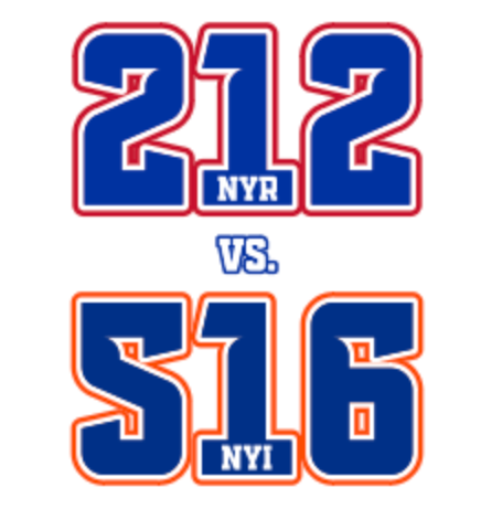New York Rangers vs New York Islanders Rivalry